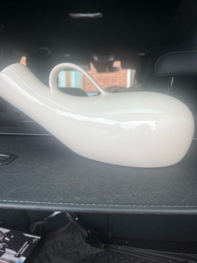 Urine bottle antique ceramic