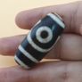 Himalayan Tibetan Beautiful 2 Eyes Vintage Agate Dzi Bead Amulet Image 6