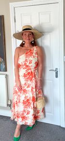 summer wedding guest/races dress