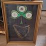 Harp and Shamrock horological collage Clock Image 2