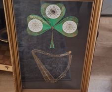 Harp and Shamrock horological collage