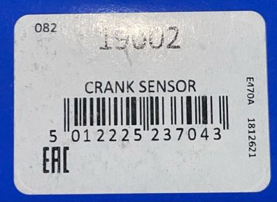 Crankshaft Sensor INTERMOTOR 19002