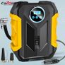 Portable Automobile Air Compressor Digital Tire Inflation Pump LED Lamp Tire Compression Pump Compressor For Car Motorcy Image 6