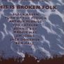 Lunatraktors - This Is Broken Folk CD Image 2