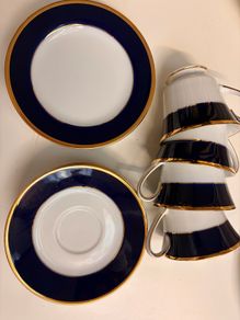 Arklow China Tea Set Cups Saucers Side Plates