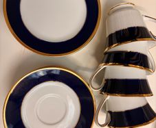 Arklow China Tea Set Cups Saucers Side Plates