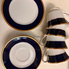 Arklow China Tea Set Cups Saucers Side Plates