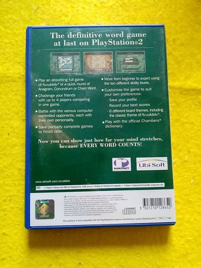 Scrabble interactive PlayStation2 ps2 games Original