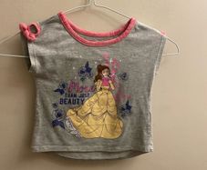 Beauty & the beast top (age 3)