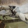 Des Snee Signed Limited Edition Print - "White Tornado" (Desert Orchid, 1989) - 73 x 65 cm Image 6