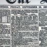 Ashtray " London Standard" Newspaper 23/09/1887 Image 3