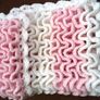 Crochet Baby Blanket with ruffles aran Image 8
