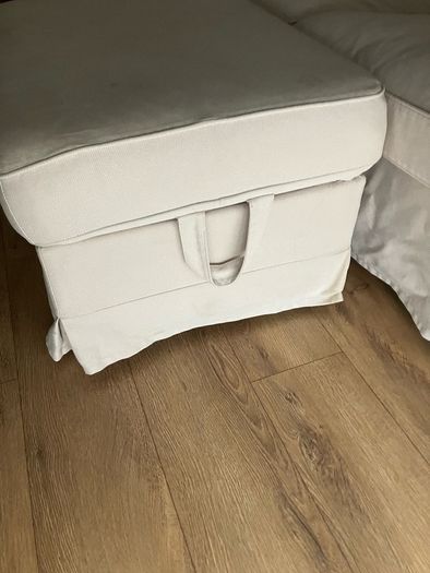 IKEA Ektorp 2 Seater and Footstool