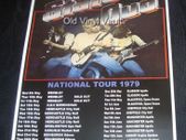 Status Quo concert poster UK Tour 1979 new A3 size repro
