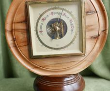 Vintage Weather Station Barometer