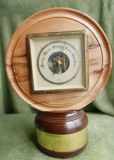 Vintage Weather Station Barometer
