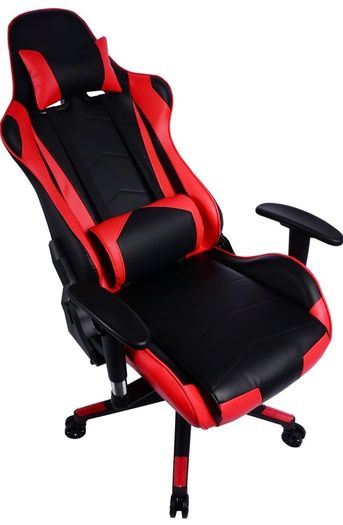 Gaming chair Black and red totally adjustable