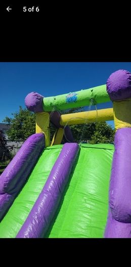 flatable waterslide