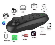 Remote Control Mobile Phone VR Glasses Game Wireless Android Smart Phone Gamepad Remote E-book Page Turning Lever Accessories