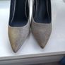 New Womens Metallic Heels Size 6 Image 9