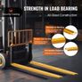 84" Length 4.5" Width, Heavy Duty Carbon Steel Fork Extensions for Forklifts, 1 Pair Forklift Extensions Image 2
