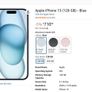 iphone 15 128gb blue brand new sealed box Image 2