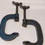 Vintage Pair of Record 3" G Clamps Image 5
