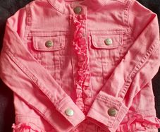 Brand New Baby girl Denim Jacket (9-12M)