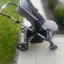 Silver Cross Wave Bundle including Carrycot and Pushchair Seat in dark grey Image 6