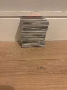 Mixed variety football cards