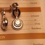 Rhodium Plated Sterling Silver Moissanite Drop Earrings Image 7