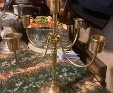 brass candelabra holder free postage