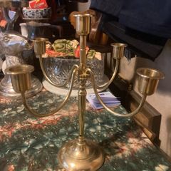 brass candelabra holder free postage