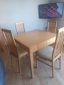 table and chairs