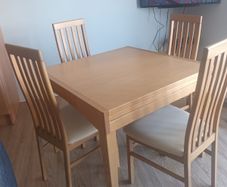 table and chairs