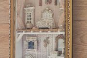 Vintage Doll house  Shadow Box