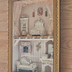 Vintage Doll house  Shadow Box