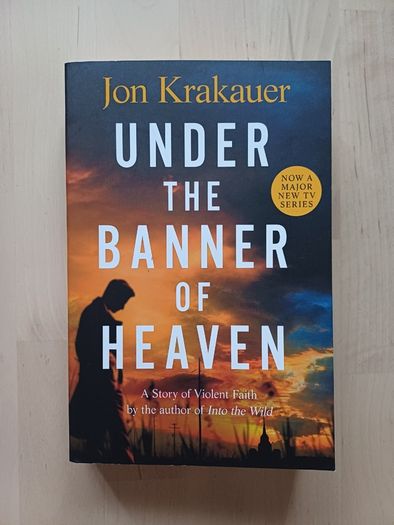 Under the Banner of Heaven by Jon Krakauer (True Crime Murder Mystery Paperback 2022)