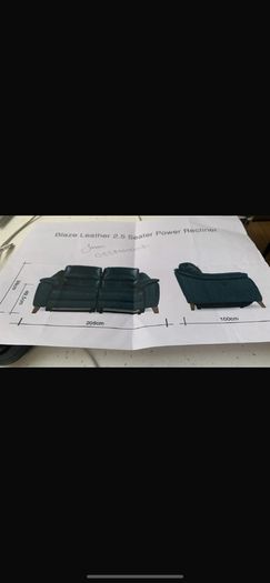 leather Recliner Couch