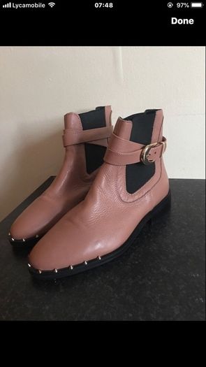 Womens River Island leather boots