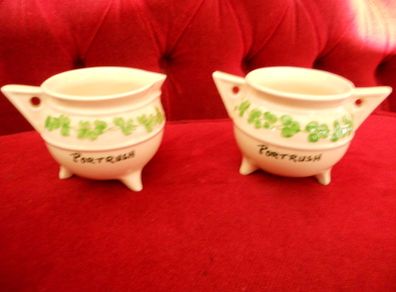 Antique 30's, "Sylvac Coldron,Portrush,Jug/Sugar Bowl Set.