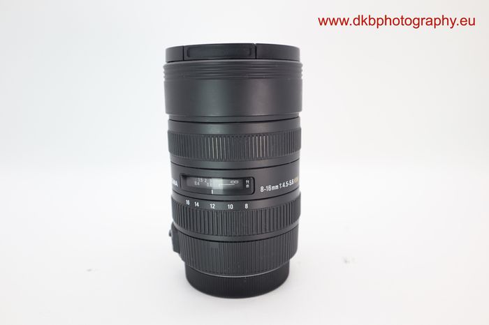 Sigma 8-16mm F4.5-5.6 Dc Hsm Lens For Canon Aps-c Mount #0525