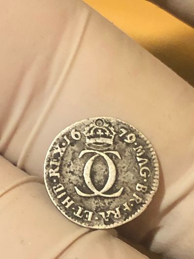 1679 Silver 2 pence Maundy Charles II