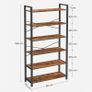 Bookcase with 6 levels Image 3