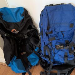2x Hiking Backpacks - Lowe Alpine Walkabout 45 & Sporthouse Ireland