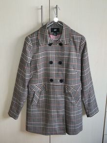 H&M Double breasted coat jacket