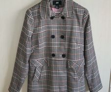 H&M Double breasted coat jacket