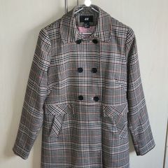 H&M Double breasted coat jacket