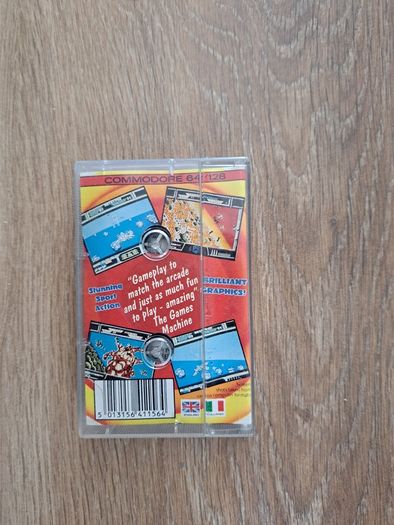 Vintage Commodore 64 game After Burner - Cassette Tape