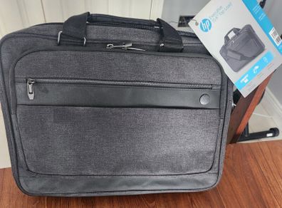HP Executive Top Load Laptop Bag 15.6" - Grey - Brand new